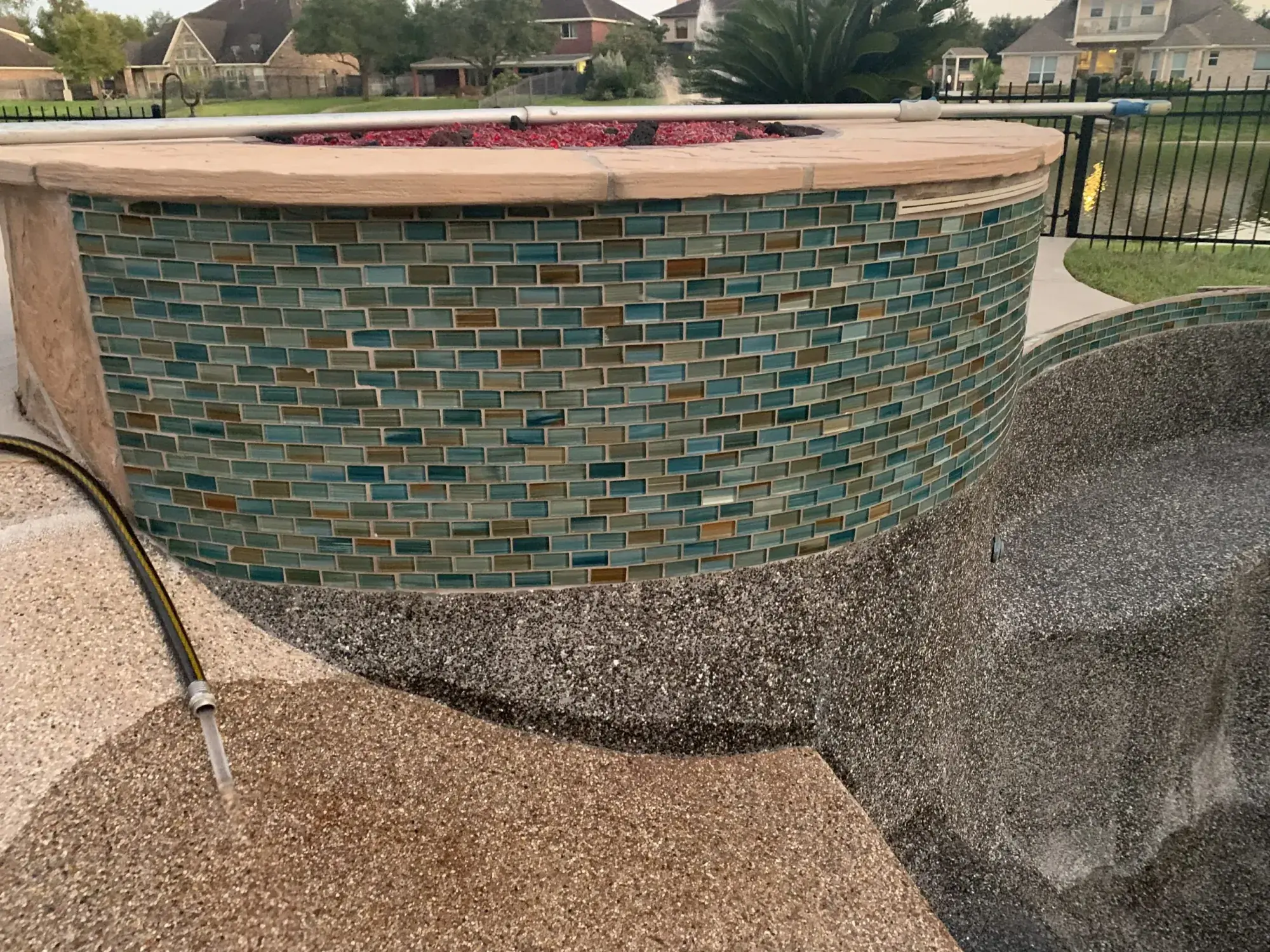 Custom pool project 4 by Venture Pool Company in the Houston area